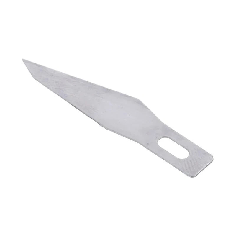 RS PRO Steel Fine Point Diagonal Scalpel Blade 37 mm x 8.5 mm, 100 Pieces 382-0138