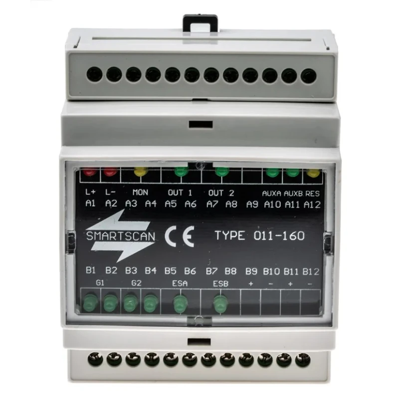 Smartscan 24V DC Safety Relay with 2 Safety Contacts MFU Series 011-160