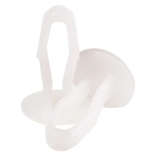 Essentra Plastic Snap Rivet 5.5 mm Diameter, 17.5 mm Length, POM Body, Plain Finish 379-9810