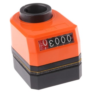 Elesa 5 Digit Mechanical Counter Clockwise Rotation 85mm Digit Height DD52R