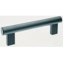Elesa Black Epoxy Coated Aluminium Arch Shape Handle 265 mm Length, 75 mm Height, 18 mm Width 37801