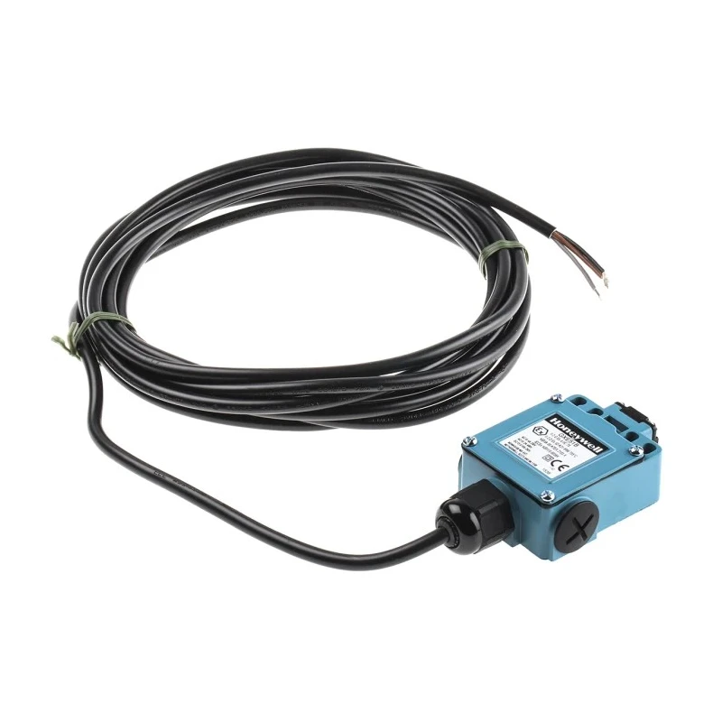 Honeywell Technologies GXE Series Plunger Limit Switch, SPDT Contact, IP67, Die Cast Zinc Housing, 250V AC, 6A GXE51B