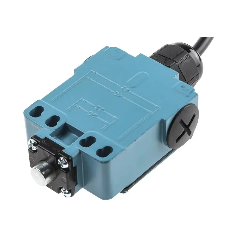 Honeywell Technologies GXE Series Plunger Limit Switch, SPDT Contact, IP67, Die Cast Zinc Housing, 250V AC, 6A GXE51B