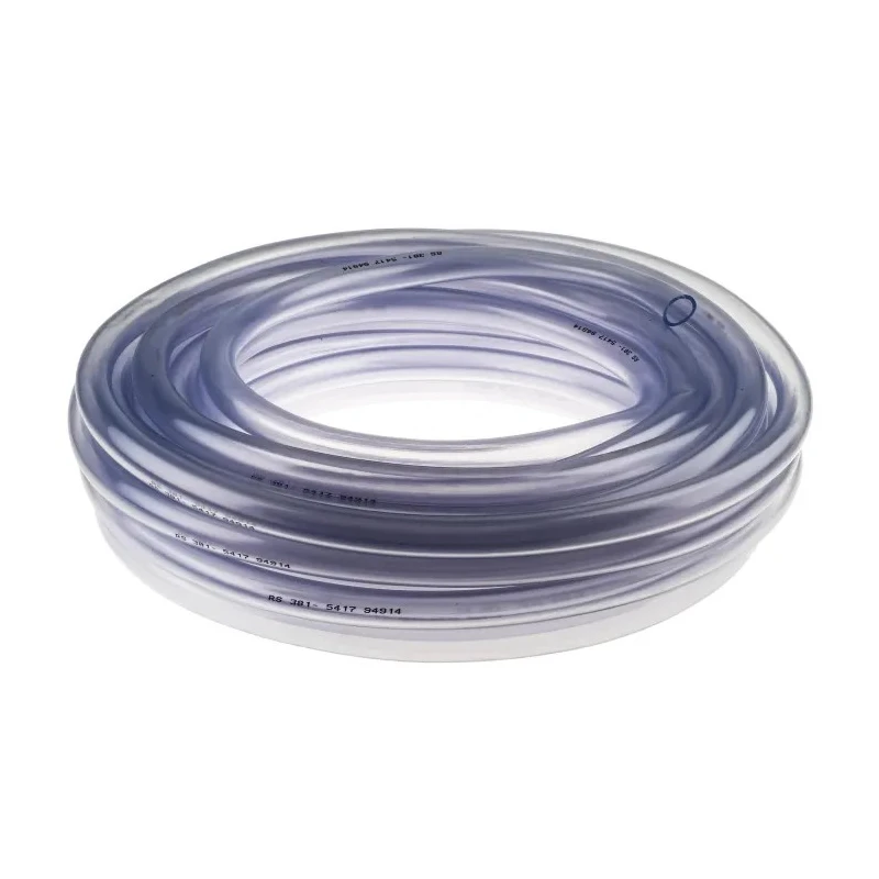 RS PRO Clear Non-Reinforced Polyvinyl Chloride Hose Pipe 25 m Length, 4 Bar Pressure, 25 mm Inside Diameter 31 mm 381-5417