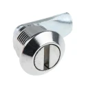 Euro-Locks a Lowe & Fletcher group Company Black Plastic and Die Cast Zinc Camlock Keyed with Slotted Head Unlock F286-01-2