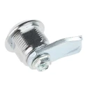 Euro-Locks a Lowe & Fletcher group Company Black Plastic and Die Cast Zinc Camlock Keyed with Slotted Head Unlock F286-01-2