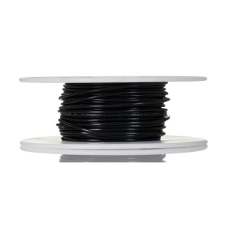 Alpha Wire Hookup Wire PVC Series Black 0.75 mm² 18 AWG 16/0.25 mm Core Strands 30 m Polyvinyl 3075 BK005
