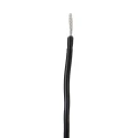 Alpha Wire Hookup Wire PVC Series Black 0.75 mm² 18 AWG 16/0.25 mm Core Strands 30 m Polyvinyl 3075 BK005