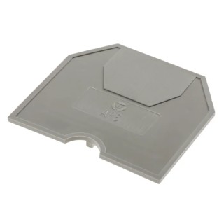 RS PRO End Cover for Use with DIN Rail Terminal Blocks 384-7054