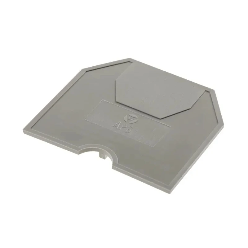RS PRO End Cover for Use with DIN Rail Terminal Blocks 384-7054
