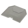 RS PRO End Cover for Use with DIN Rail Terminal Blocks 384-7054