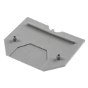 RS PRO End Cover for Use with DIN Rail Terminal Blocks 384-7054
