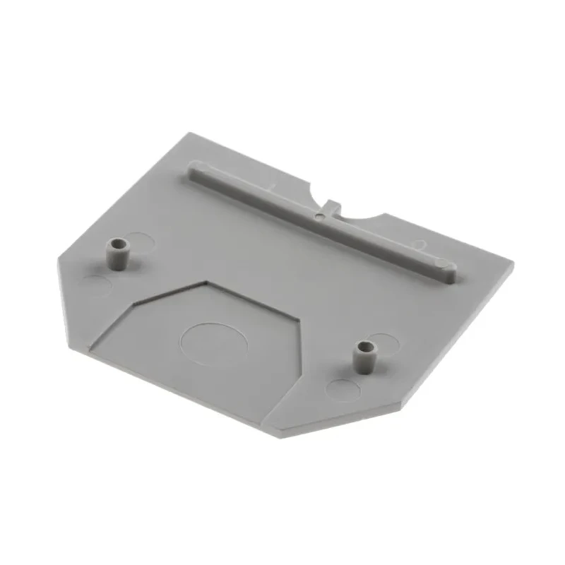 RS PRO End Cover for Use with DIN Rail Terminal Blocks 384-7054