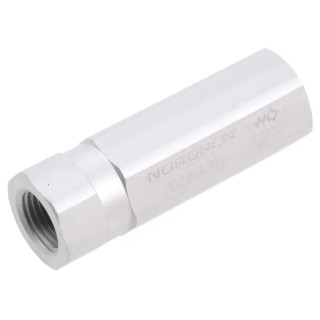 Norgren Pneumatic Non Return Valve Aluminium Body Threaded Female Inlet/Outlet 10 Bar T55C1800