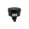 Werma Buzzer Wall 24V AC/DC, IP65 Dust-tight Polycarbonate Housing, 100 dB Sound Level, Pulse Tone, 8-Tone IP65