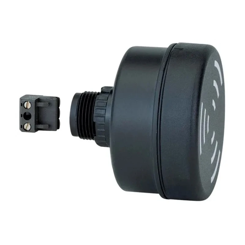 Werma Buzzer Wall 24V AC/DC, IP65 Dust-tight Polycarbonate Housing, 100 dB Sound Level, Pulse Tone, 8-Tone IP65