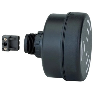 Werma 110 Series Buzzer Wall Mount 115V AC, IP65, 8-Tone, Pulse Tone, 100 dB at 1m, ABS Polycarbonate Housing 
