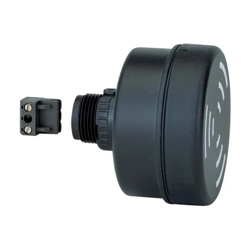 Werma 110 Series Buzzer Wall Mount 115V AC, IP65, 8-Tone, Pulse Tone, 100 dB at 1m, ABS Polycarbonate Housing 