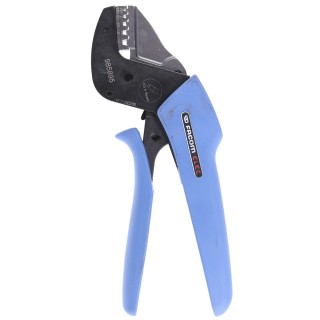 Facom Crimp Tool for Wire Ferrules 0.5 to 6 mm², Ratchet System, Stainless Steel Dies 985895