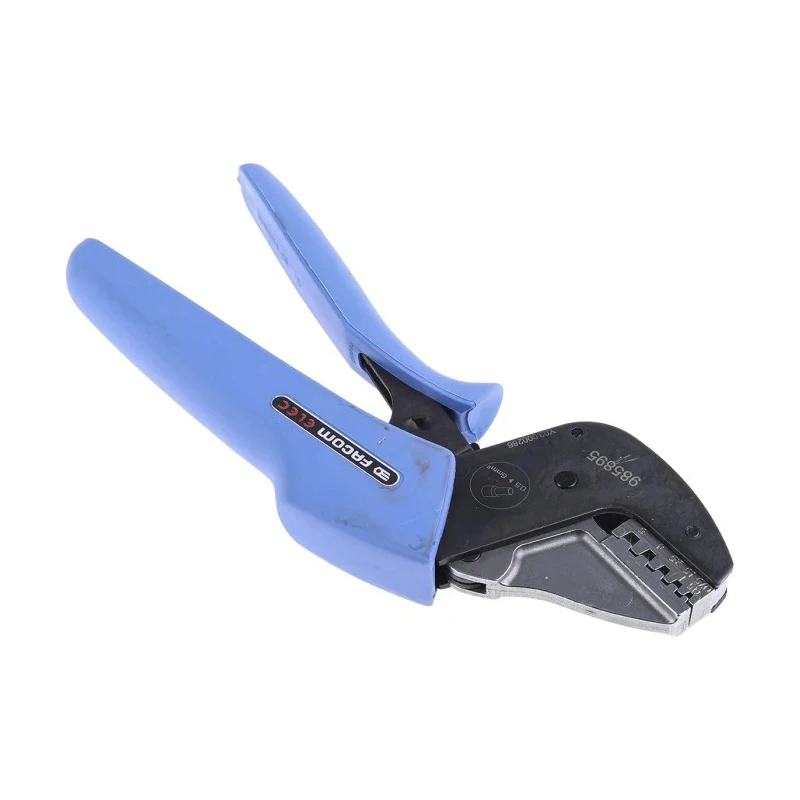 Facom Crimp Tool for Wire Ferrules 0.5 to 6 mm², Ratchet System, Stainless Steel Dies 985895