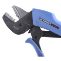 Facom Crimp Tool for Wire Ferrules 0.5 to 6 mm², Ratchet System, Stainless Steel Dies 985895