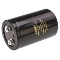 KEMET Cylindrical Can Aluminium Capacitor 0.1 F Capacitance 40V DC 26.3A Ripple Current Screw Terminal ALS30A104MF040