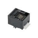 Molex RJ45 Connector Female Surface Mount Cat3 Unshielded Right Angle 1 Port 8 Way 