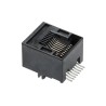 Molex RJ45 Connector Female Surface Mount Cat3 Unshielded Right Angle 1 Port 8 Way