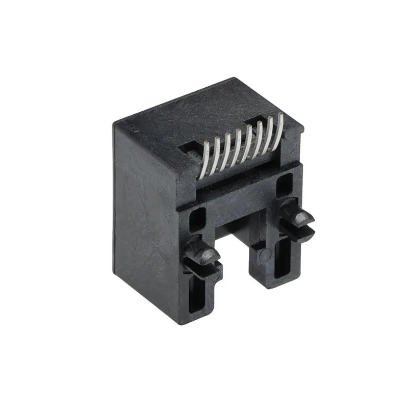 Molex RJ45 Connector Female Surface Mount Cat3 Unshielded Right Angle 1 Port 8 Way 