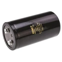 KEMET Aluminium Electrolytic Capacitor 0.1F 63V DC Screw Mount Cylindrical Can ALS31A104NP063