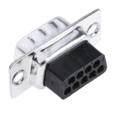 RS PRO 9-Way D-Sub to RJ45 Female Shielded Adapter 49.5mm Length RJ45