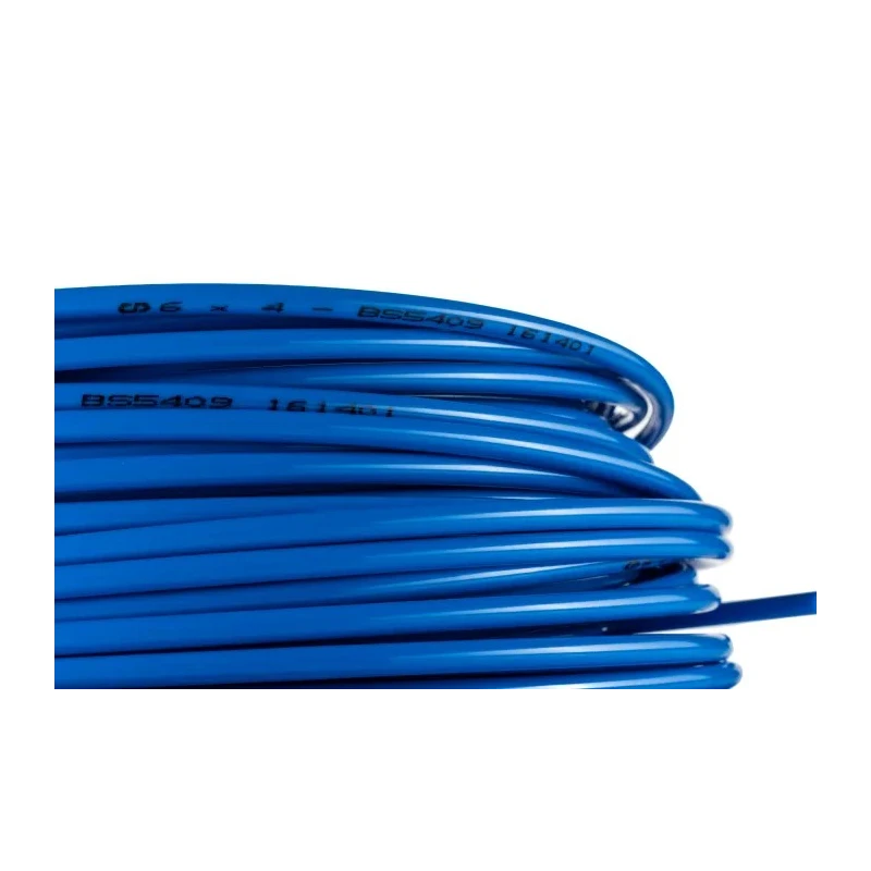 RS PRO Compressed Air Pipe Blue Nylon 6 mm 30 m NMSF Series 386-6213