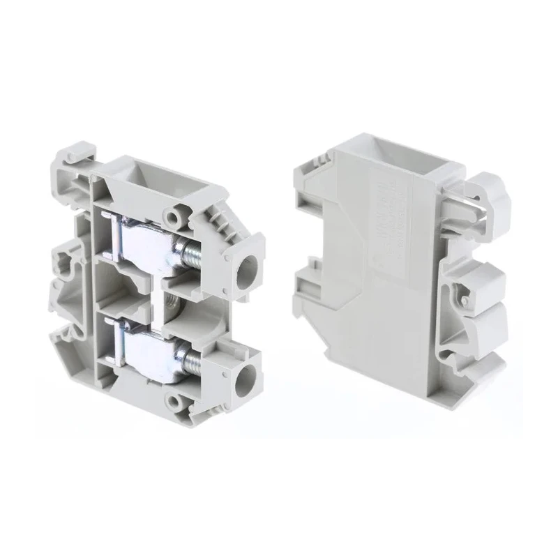 RS PRO Feed Through Terminal Block Grey 16mm² 1-Level Screw Termination ATEX 1kV 71A 384-6994