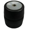 Paulstra Hutchinson M10 Female Buffer Foot Anti-Vibration Mount, Rubber, 60mm OD, 40mm Height 810780