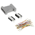 RS PRO D-Sub Adapter 15-Way Male to Female Straight Connector 33.3mm Length 382-2768