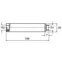Jumo Temperature Sensor 66 mm Probe Length, -10°C to 60°C Range 202995/00-91/000