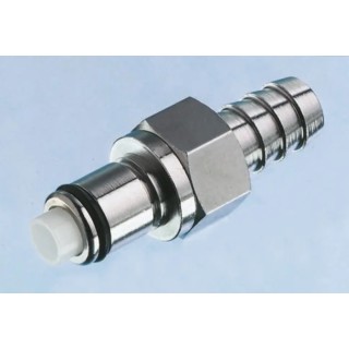 Colder Products Hose Connector 3.18 mm ID Brass Body, 17.3 bar Maximum Pressure MCD2202