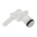 Colder Products Acetal Hose Connector 3.18 mm ID, Male 1/8 in Connection, 8.3 bar Maximum Pressure PMC2302
