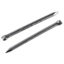 RS PRO Bright Steel Oval Nail, Brad Type, 40 mm Length x 2.65 mm Diameter, 500 g Bag 385-0094