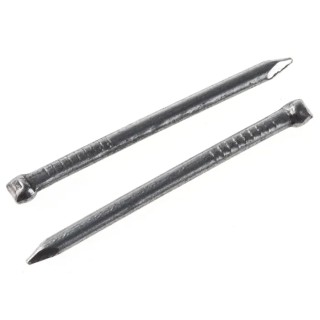 RS PRO Bright Steel Oval Nail, Brad Type, 40 mm Length x 2.65 mm Diameter, 500 g Bag 385-0094
