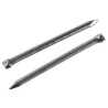 RS PRO Bright Steel Oval Nail, Brad Type, 40 mm Length x 2.65 mm Diameter, 500 g Bag 385-0094