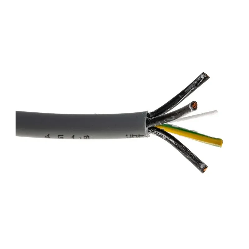 Lapp OLFLEX CLASSIC 110 YY Control Cable 4 Cores 18 AWG Unscreened 50 m Silver Grey Polyvinyl Chloride Sheath 1119204
