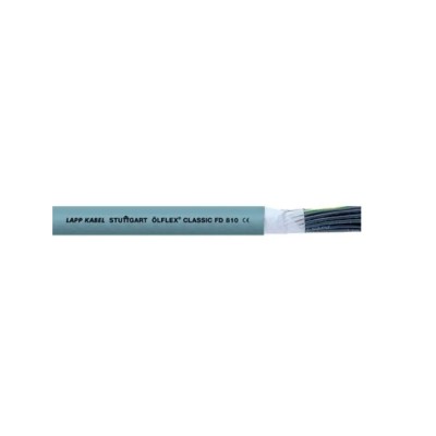 Lapp OLFLEX CLASSIC FD 810 Control Cable 5 Cores 16 AWG Unscreened 25m Silver Grey Polyvinyl Chloride Sheath 0026152