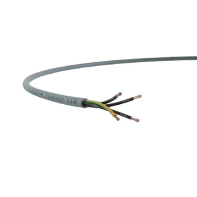 Lapp OLFLEX CLASSIC 110 YY Control Cable, 3 Cores 14 AWG, Unscreened, 50 m, Silver Grey Polyvinyl Chloride Sheath 1119403