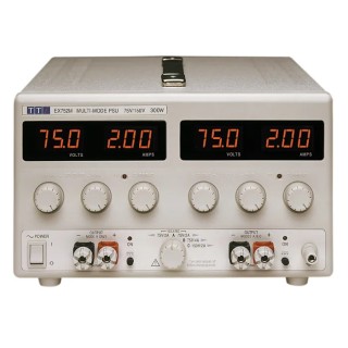 Aim-TTi Digital Bench Power Supply Dual Output 75 V to 150 V, 300 W, 4 A Max EX752M