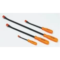 RS PRO Crow Bar Set Steel Chrome Vanadium Hardened Pry Bars 4 Pieces 388-3612