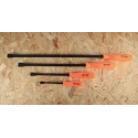 RS PRO Crow Bar Set Steel Chrome Vanadium Hardened Pry Bars 4 Pieces 388-3612