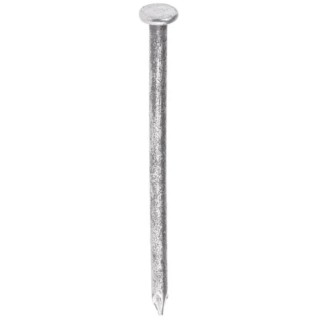 RS PRO Bright Steel Round Head Flat Round Nail 75 mm Length 3.75 mm Diameter 500 g Bag 384-9937
