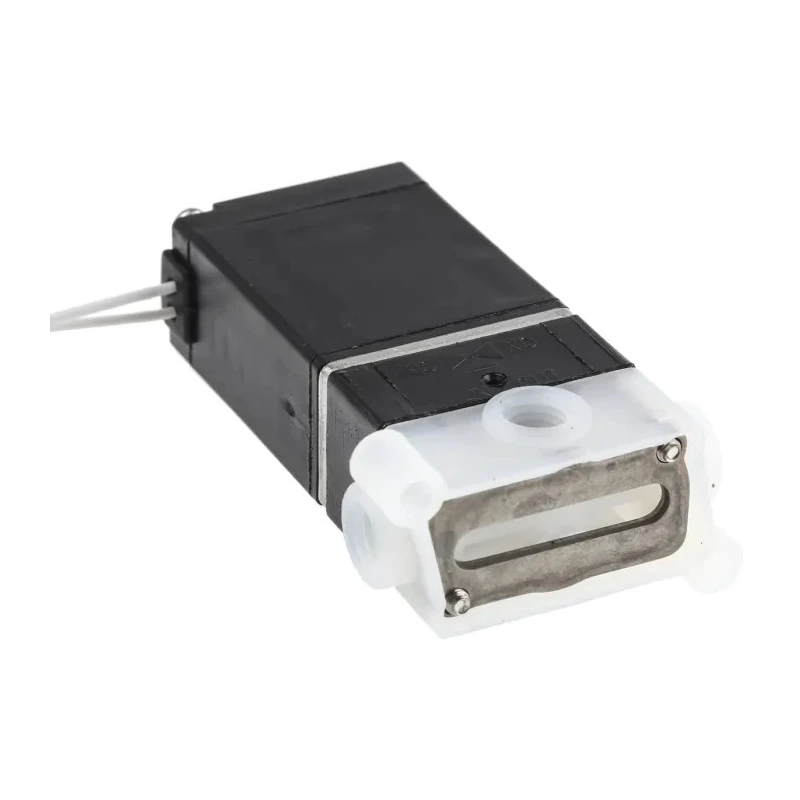 Burkert 3 Port ETFE Body Solenoid Valve 24V DC, 1.5mm Orifice, Max 2 bar, Model 137779
