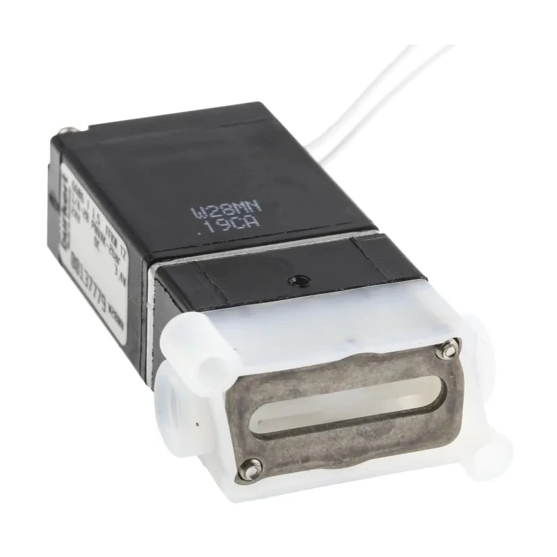 Burkert 3 Port ETFE Body Solenoid Valve 24V DC, 1.5mm Orifice, Max 2 bar, Model 137779